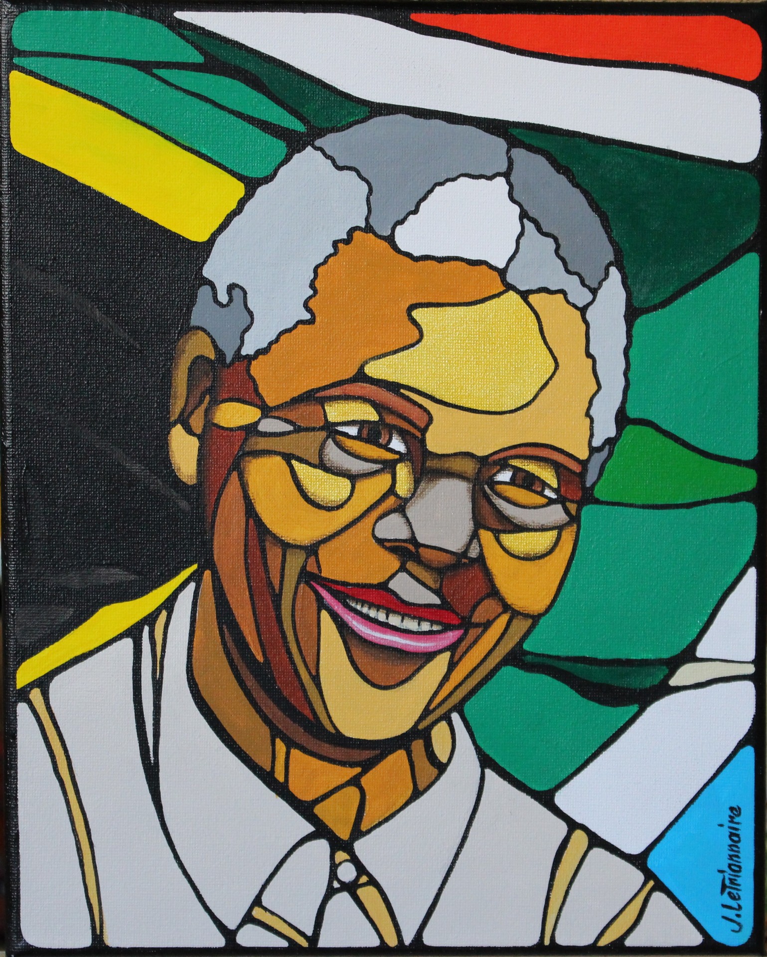 Nelson Mandela ( en 1992 )
